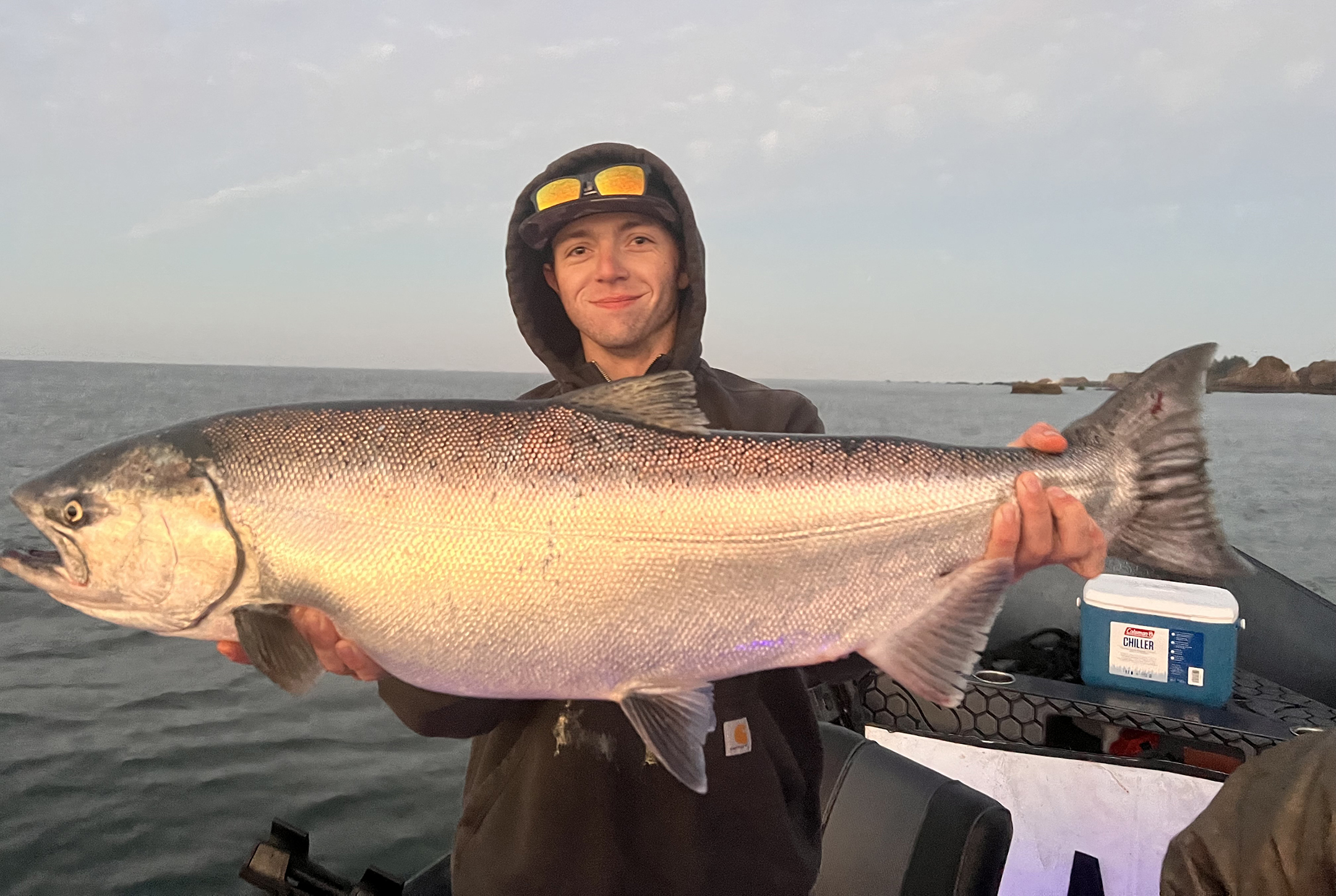 Chetco Estuary Pumping Out Big Kings  Fishing the North Coast with Kenny  Priest