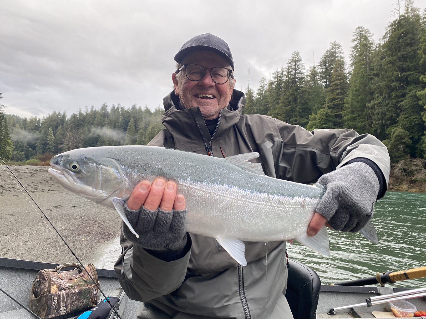 Winter Steelhead Fishing On the Salmon River - On The Water